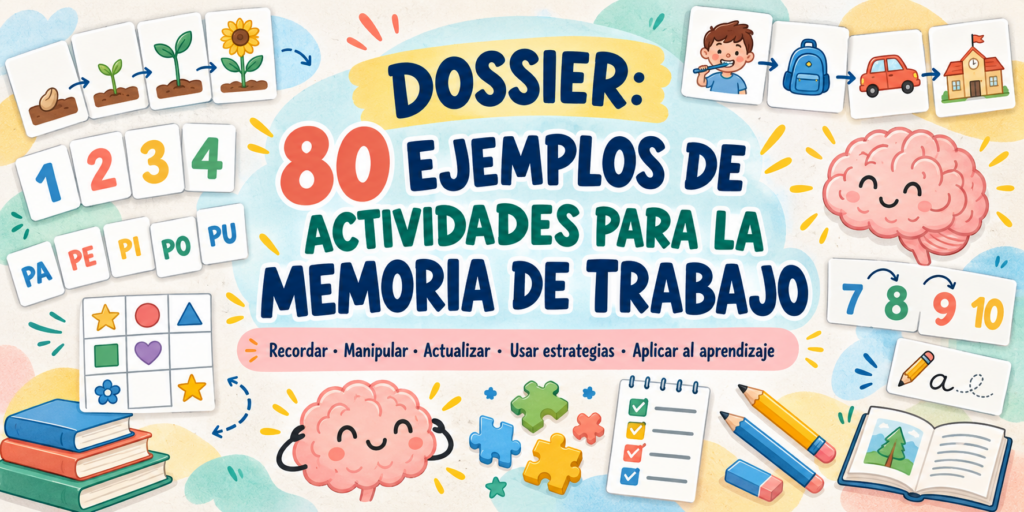 La memoria de trabajo forma parte de las funciones ejecutivas, algo que es muy importante de practicar con nuestro alumnado. En concreto, niños con TDH por ejemplo suelen tener más [&hellip;]