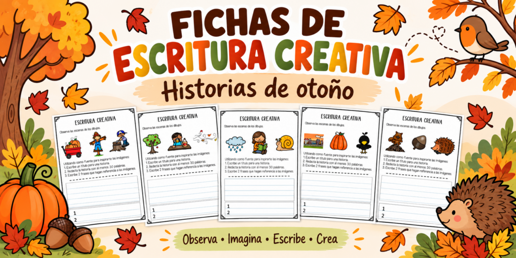 El otoño es una estación perfecta para dejar volar la imaginación. Sus colores, sus paisajes, los animales, las hojas, las calabazas o los días de lluvia pueden convertirse en el [&hellip;]