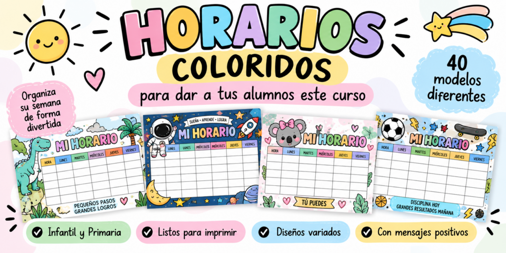 La organización es uno de los primeros hábitos que podemos trabajar con nuestros alumnos desde el comienzo del curso. Saber qué asignaturas tienen cada día, preparar con antelación el material [&hellip;]