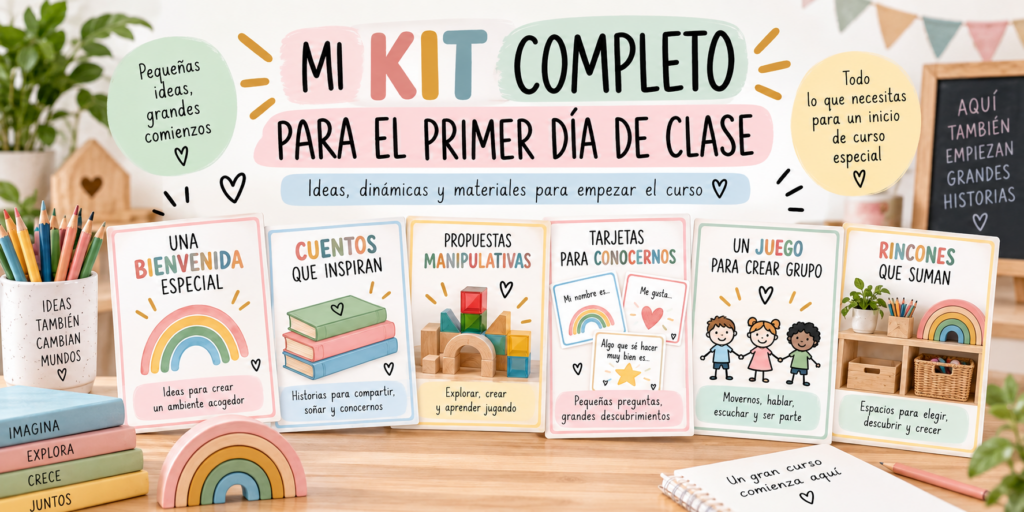 El primer día de clase no tiene que estar lleno de actividades ni convertirse en una carrera por hacer muchas cosas. A veces, lo que nuestros alumnos necesitan al llegar [&hellip;]