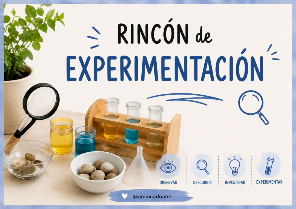 La curiosidad en Educación Infantil aparece de forma natural. Los niños y niñas quieren tocar, mezclar, observar, preguntar qué ocurrirá, probar otra vez y descubrir por qué las cosas suceden [&hellip;]