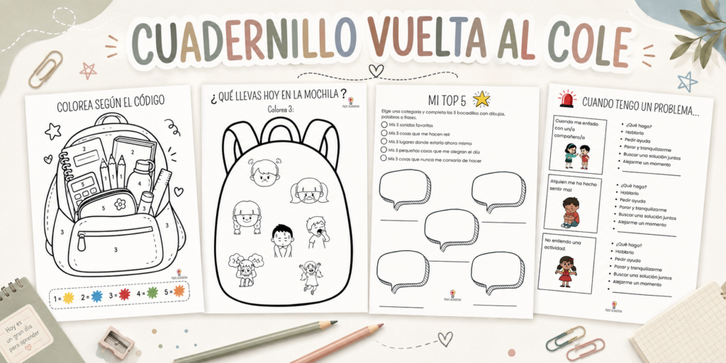 Los primeros días de clase son mucho más que repartir materiales, presentar horarios o explicar las normas. Son esos días en los que empezamos a conocernos, crear vínculos, descubrir cómo [&hellip;]