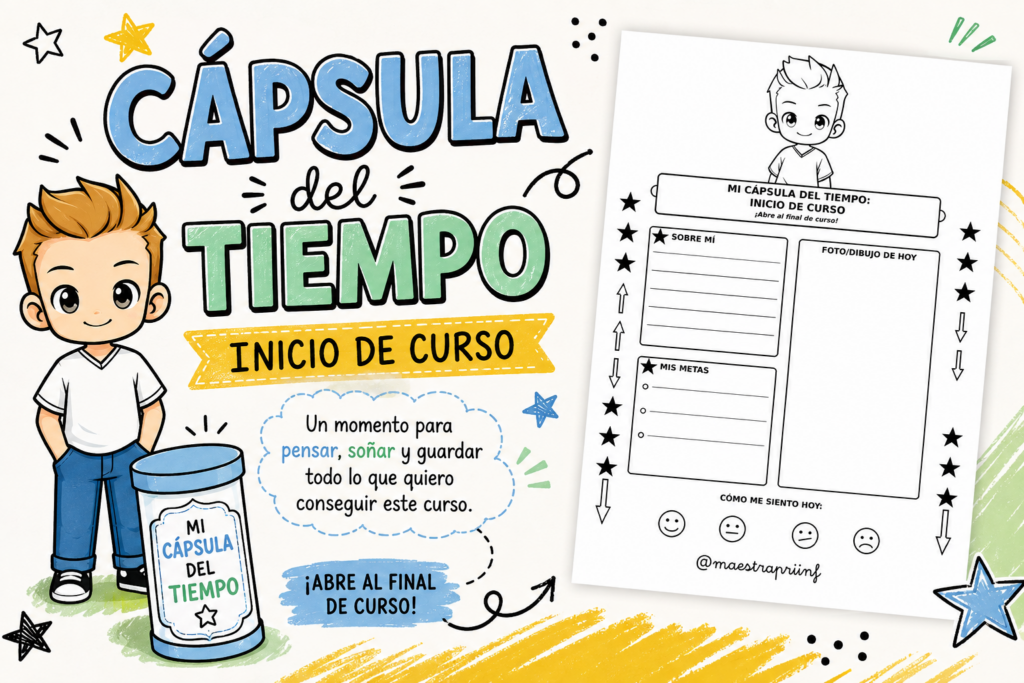 ¿Qué pasaría si pudiéramos guardar en una pequeña cápsula nuestros deseos, expectativas, miedos y sueños para este nuevo curso… y volver a abrirla dentro de unos meses? Con esta idea [&hellip;]