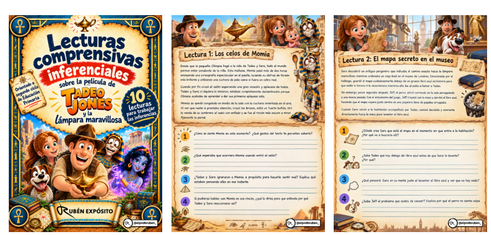 Comprender, imaginar y deducir con aventuras arqueológicas Las lecturas comprensivas inferenciales son una forma divertida y eficaz de ayudar al alumnado a leer entre líneas, interpretar emociones y deducir información [&hellip;]