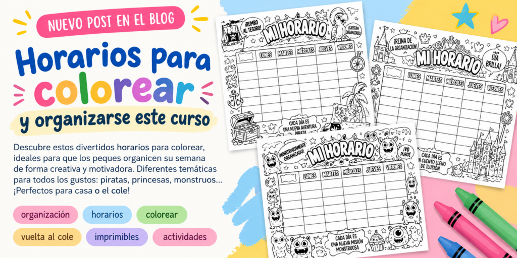 La vuelta al cole es el momento perfecto para empezar a establecer nuevas rutinas, organizar las asignaturas y ayudar a nuestros alumnos y alumnas a ser un poquito más autónomos [&hellip;]