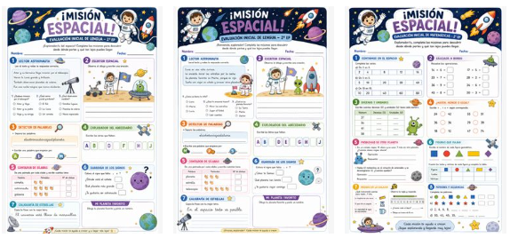 Qué mejor forma de comenzar el curso que convirtiendo la evaluación inicial en una auténtica aventura por el espacio? En lugar de presentar los primeros días como una sucesión de [&hellip;]