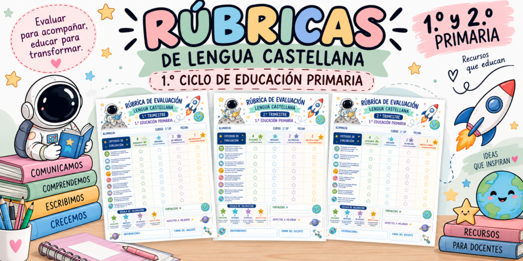 Evaluar también puede ser una oportunidad para acompañar, orientar y hacer visible el progreso de cada alumno. Por eso, hoy compartimos un completo recopilatorio de rúbricas de evaluación de Lengua [&hellip;]