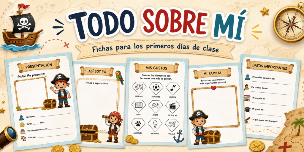 Los primeros días de clase son el momento perfecto para conocernos, crear vínculos y conseguir que el alumnado se sienta cómodo dentro del aula. Por eso, hoy compartimos un recurso [&hellip;]