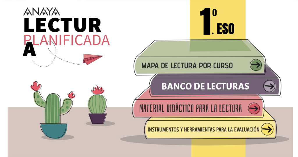 Hoy compartimos un recurso especialmente interesante para trabajar la lectura en 1.º de ESO de una forma organizada, visual y práctica. Se trata de una propuesta interactiva de ANAYA creada [&hellip;]