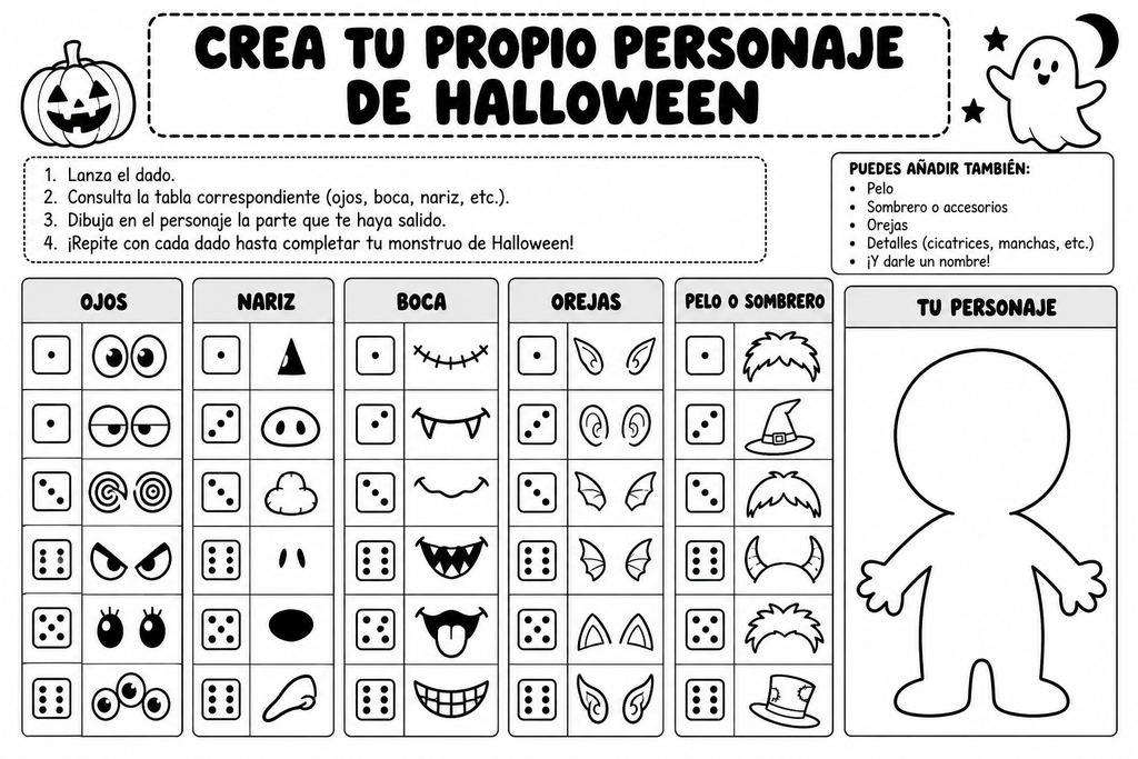 Halloween es una ocasión perfecta para introducir en el aula propuestas originales que combinen el juego, la imaginación y el aprendizaje. Hoy compartimos un recurso muy divertido con el que [&hellip;]