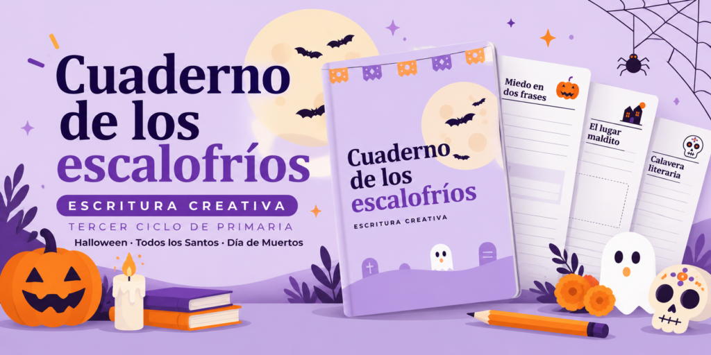 Este Cuaderno de los escalofríos propone una serie de actividades de escritura creativa para tercer ciclo de Primaria inspiradas en Halloween, Todos los Santos y el Día de Muertos. A [&hellip;]