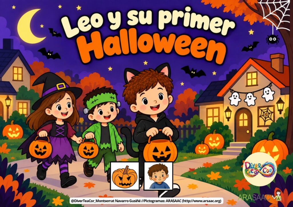 🎃📚 ¡Leo vive su primer Halloween! Brujas, fantasmas, monstruos… Al principio, Leo siente miedo, pero sus padres y sus amigos le ayudan a descubrir que detrás de los disfraces hay [&hellip;]
