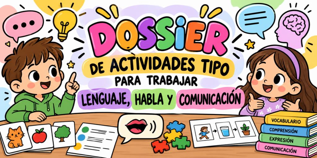 Si alguna vez te has quedado sin ideas para trabajar lenguaje, habla y comunicación, este dossier es para ti. Hemos preparado un recopilatorio de actividades tipo, organizadas por áreas, para [&hellip;]