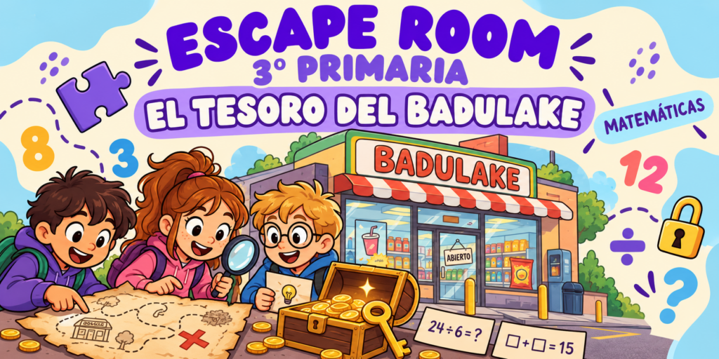 &nbsp; ¿Os imagináis entrar en el Badulake y descubrir que sus puertas se han cerrado misteriosamente? ¿Y si la única manera de escapar fuera resolver una serie de desafíos matemáticos? [&hellip;]