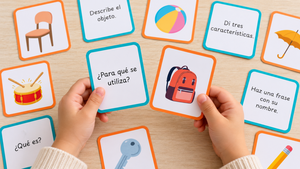 La expresión oral es una habilidad fundamental que debemos estimular desde edades tempranas, ya que permite a los niños comunicar sus ideas, ampliar su vocabulario, organizar sus pensamientos y desenvolverse [&hellip;]