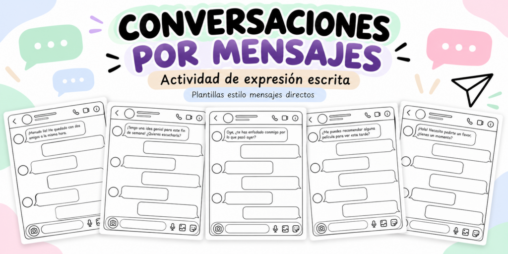 La expresión escrita es una habilidad fundamental que debemos trabajar en el aula de forma práctica, creativa y motivadora. Para conseguirlo, hoy compartimos un recurso que acerca la escritura a [&hellip;]