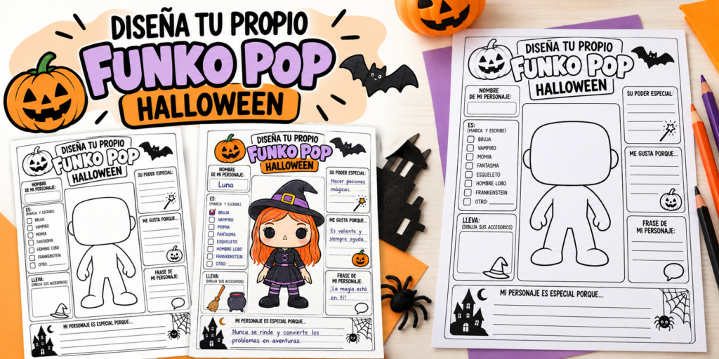 Halloween es una ocasión perfecta para llenar nuestras aulas de imaginación, creatividad y personajes sorprendentes. Y qué mejor manera de celebrarlo que invitando a nuestros alumnos a convertirse en diseñadores [&hellip;]