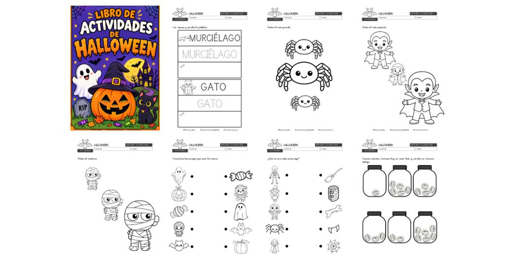 Halloween es una de las celebraciones más esperadas por los niños. Calabazas, fantasmas, murciélagos y personajes misteriosos llenan las aulas de color y diversión. Aprovechando esta temática tan motivadora, hoy [&hellip;]